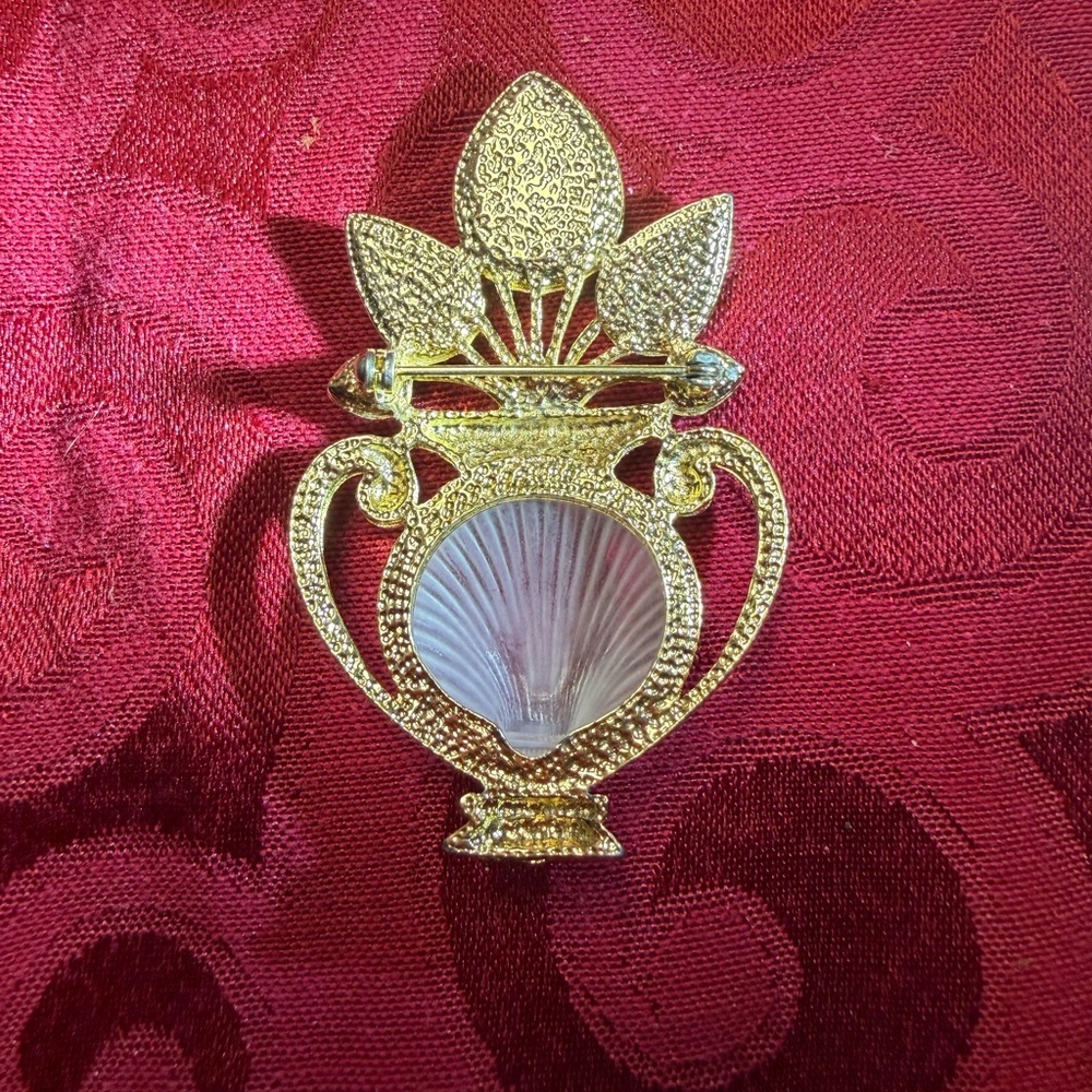 1980 Rhinestones Brooch - Picture 2 of 3